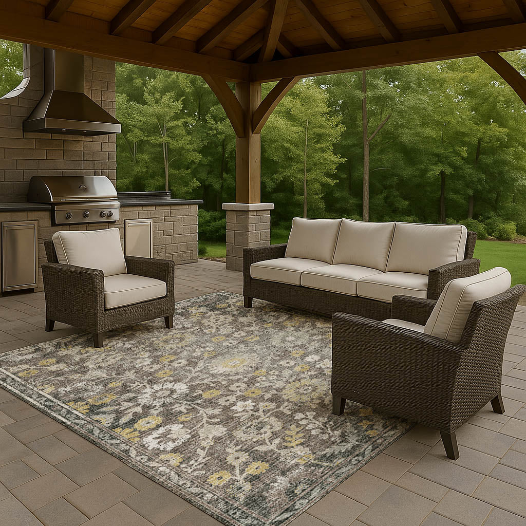 dalyn tuscany tu2 gray rug