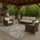 dalyn tuscany tu2 gray rug