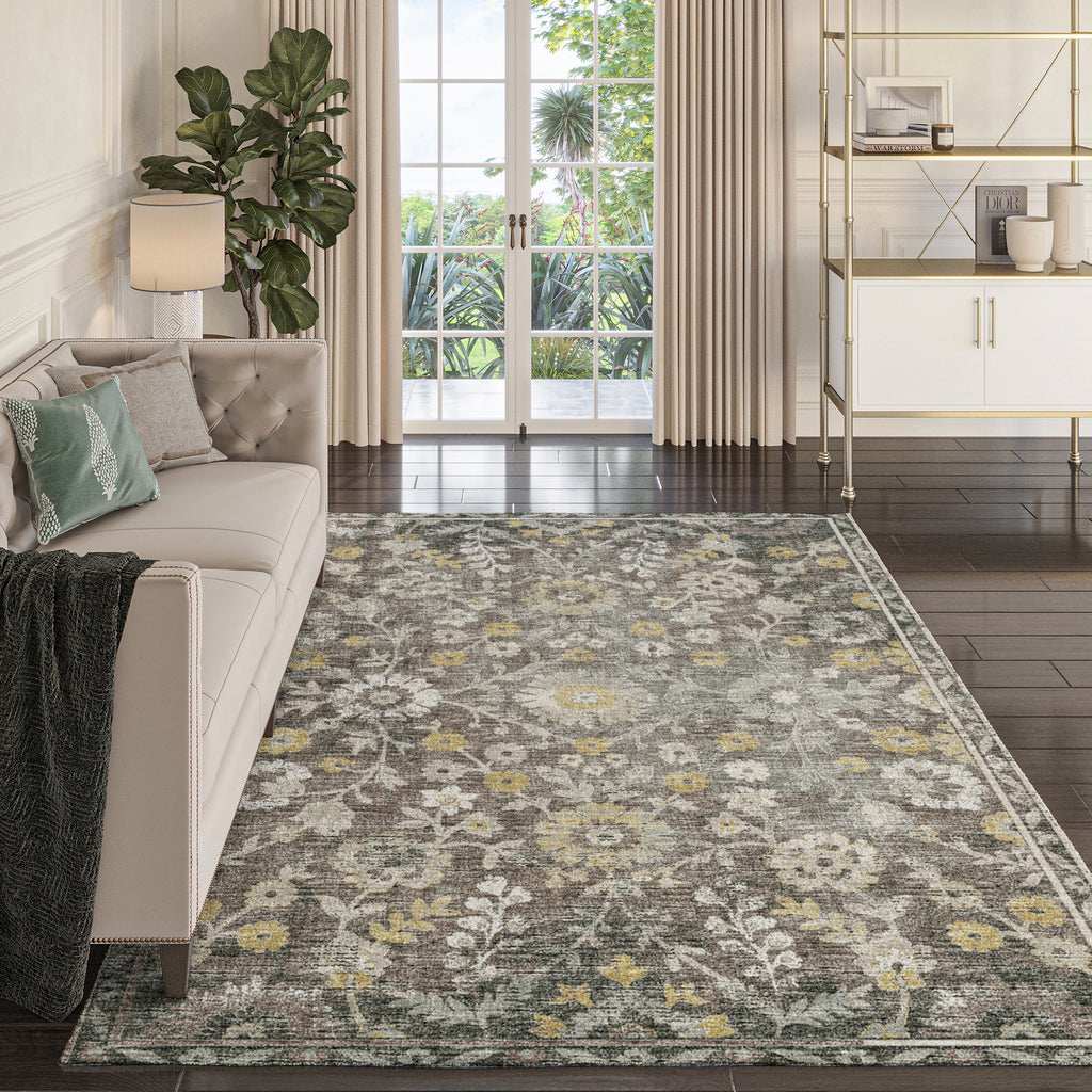 dalyn tuscany tu2 gray rug