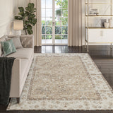 dalyn tuscany tu5 taupe rug