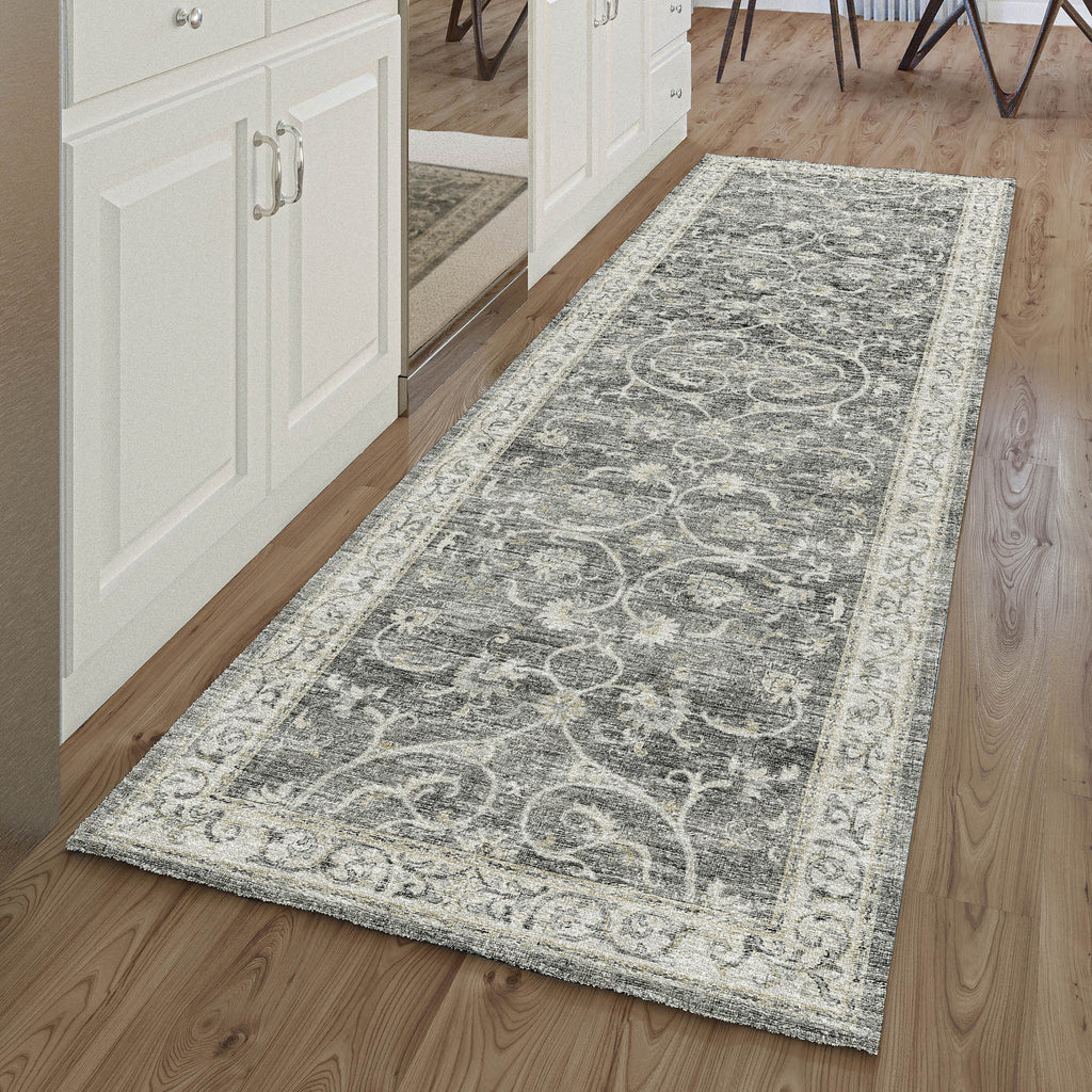 dalyn tuscany tu6 charcoal rug