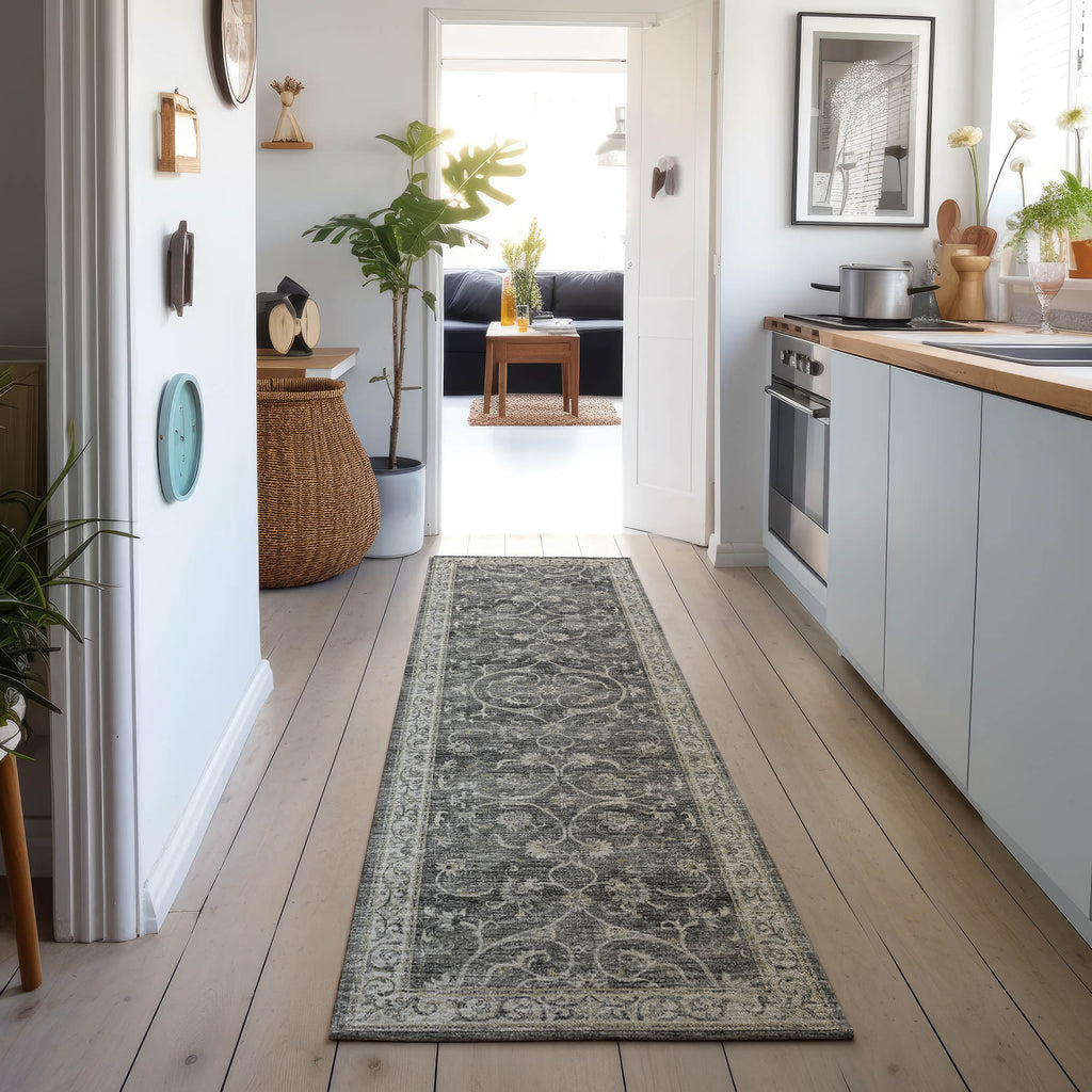 dalyn tuscany tu6 charcoal rug