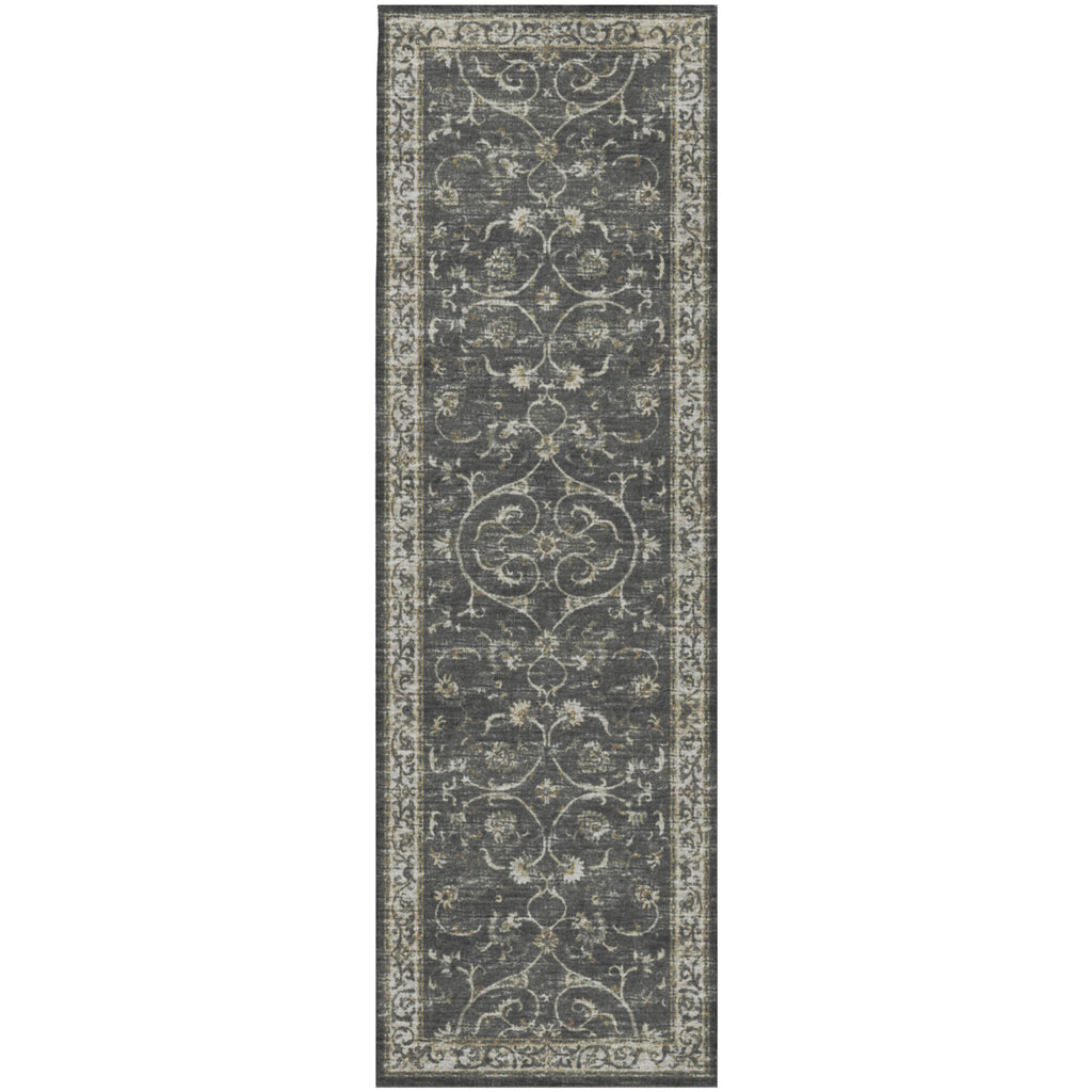 dalyn tuscany tu6 charcoal rug