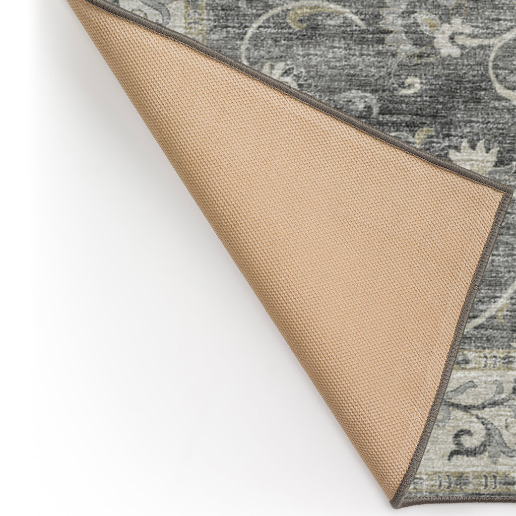 dalyn tuscany tu6 charcoal rug