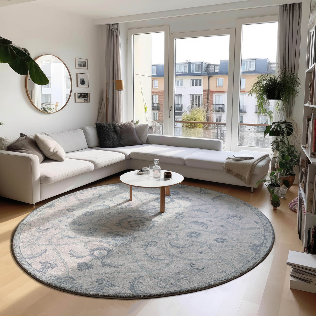 dalyn tuscany tu8 denim rug