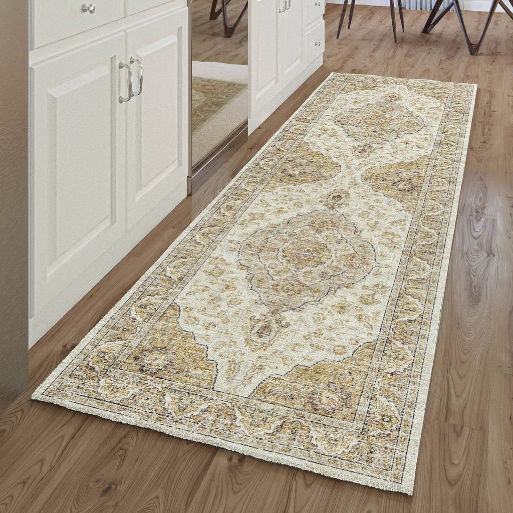 dalyn tuscany tu9 gold rug