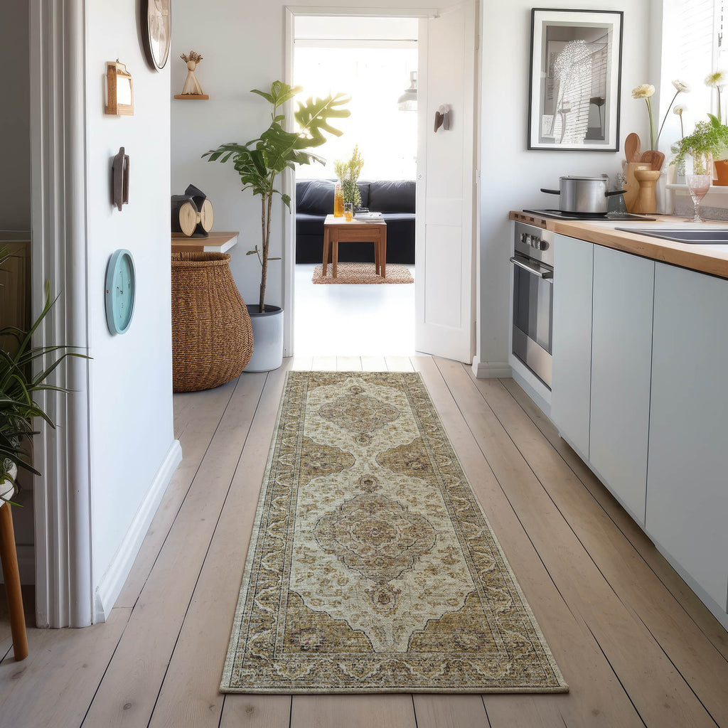 dalyn tuscany tu9 gold rug