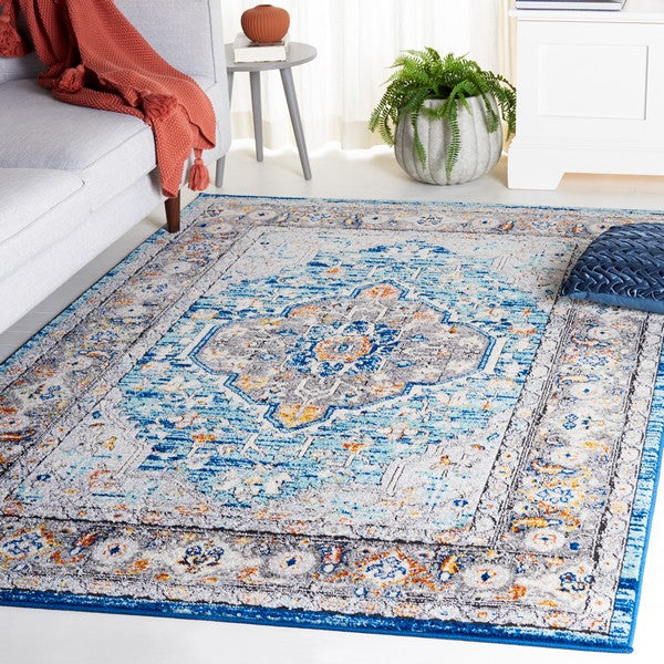 safavieh clearance tulum tul668m blue grey rug