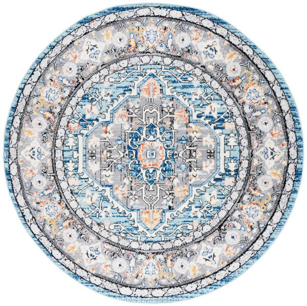 safavieh clearance tulum tul668m blue grey rug