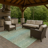 dalyn trevi tv11 teal rug