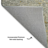 dalyn trevi tv13 gray rug