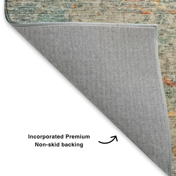 dalyn trevi tv13 teal rug