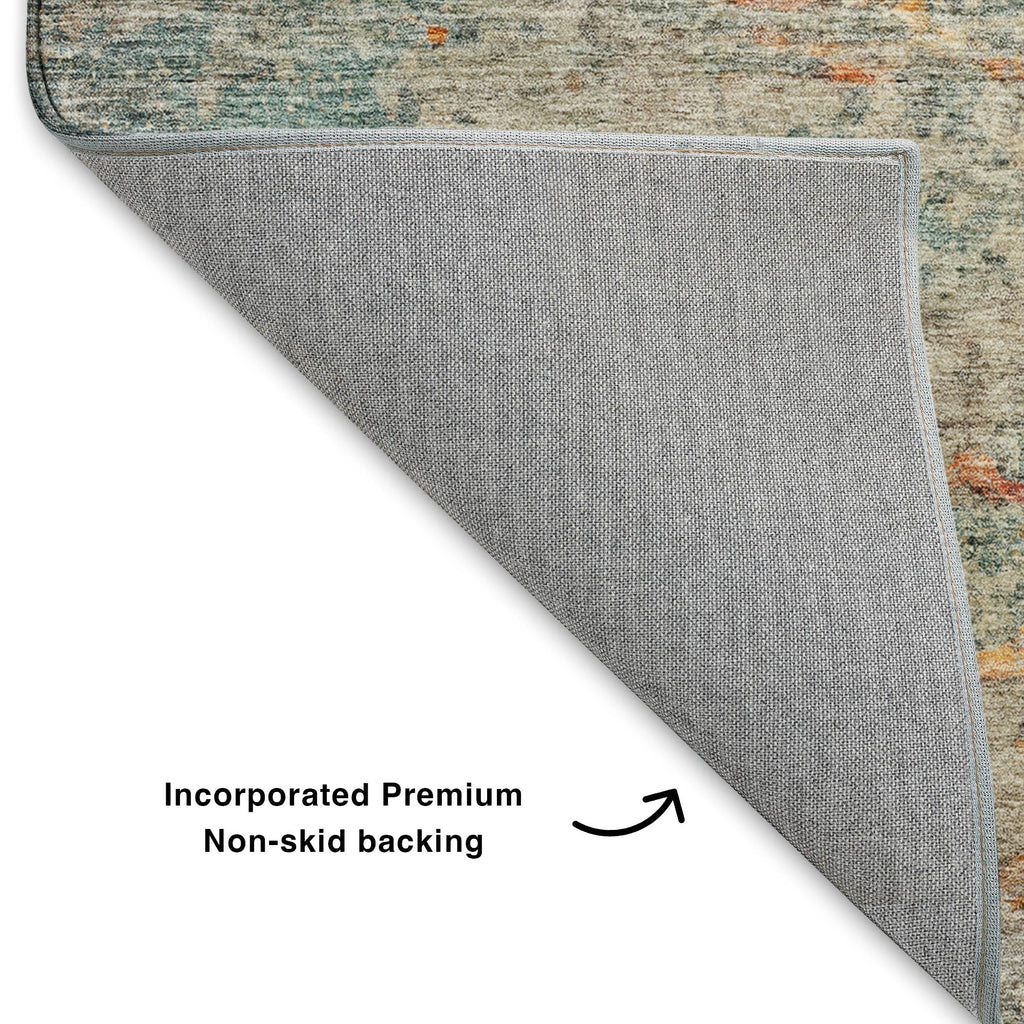 dalyn trevi tv13 teal rug