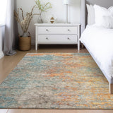 dalyn trevi tv13 teal rug