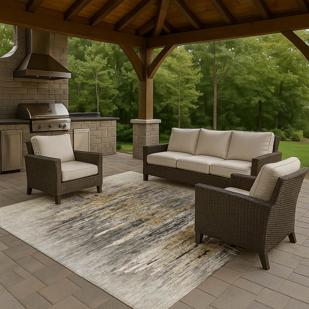 dalyn trevi tv14 gray rug