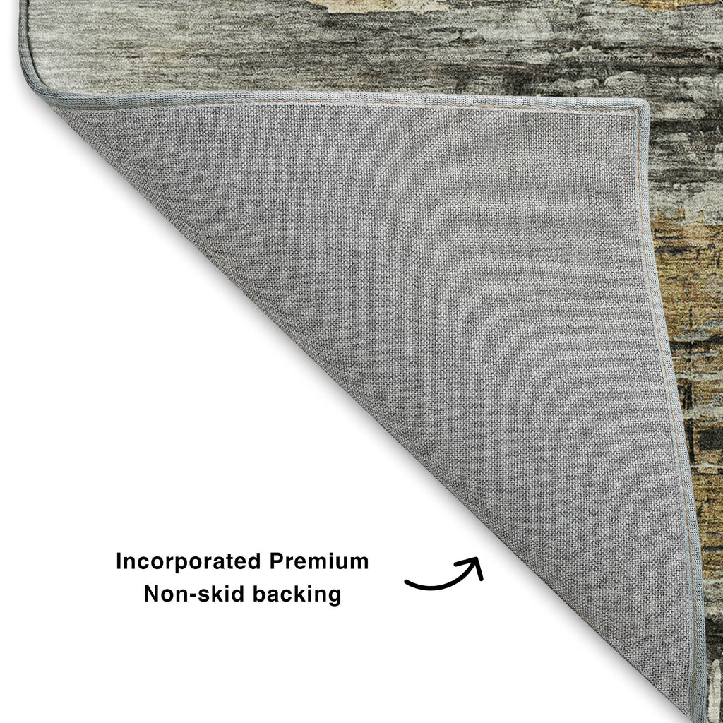 dalyn trevi tv14 gray rug