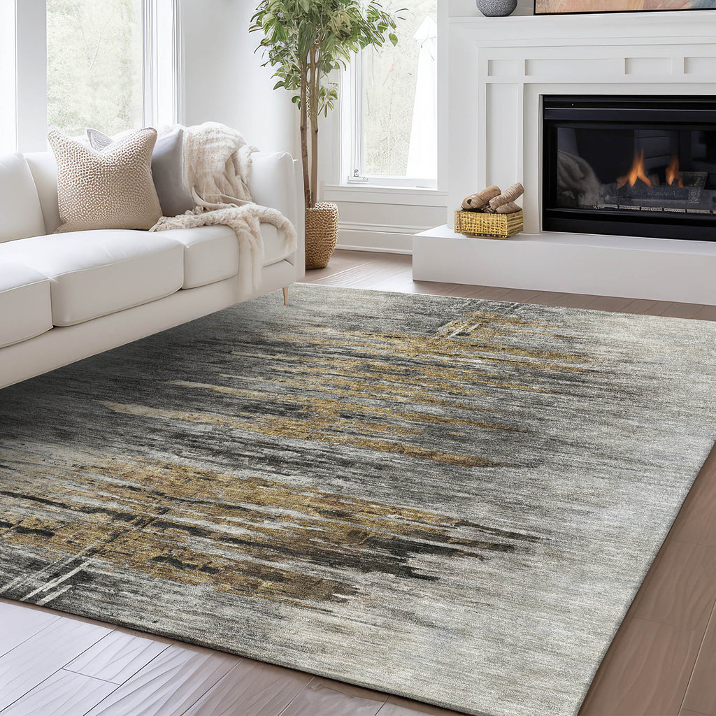 dalyn trevi tv14 gray rug