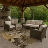 dalyn trevi tv15 mocha rug