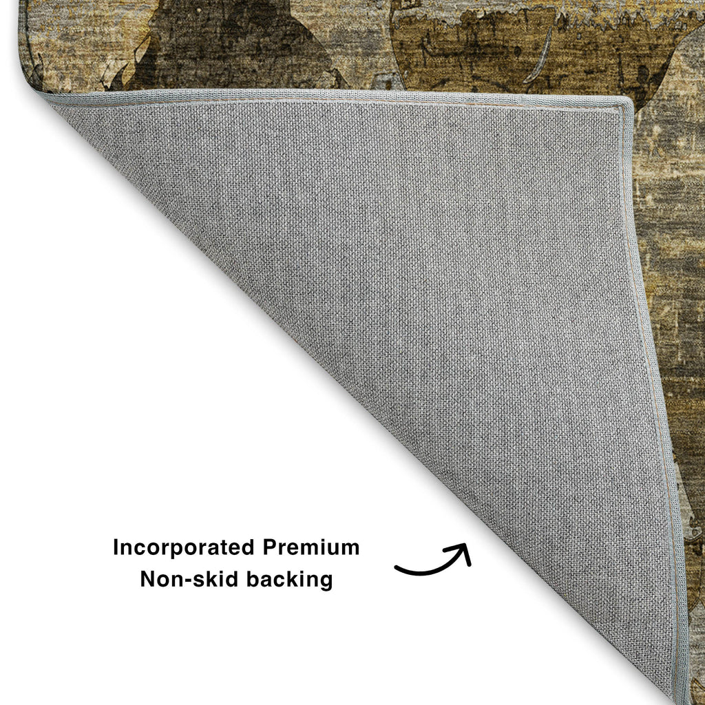 dalyn trevi tv15 mocha rug