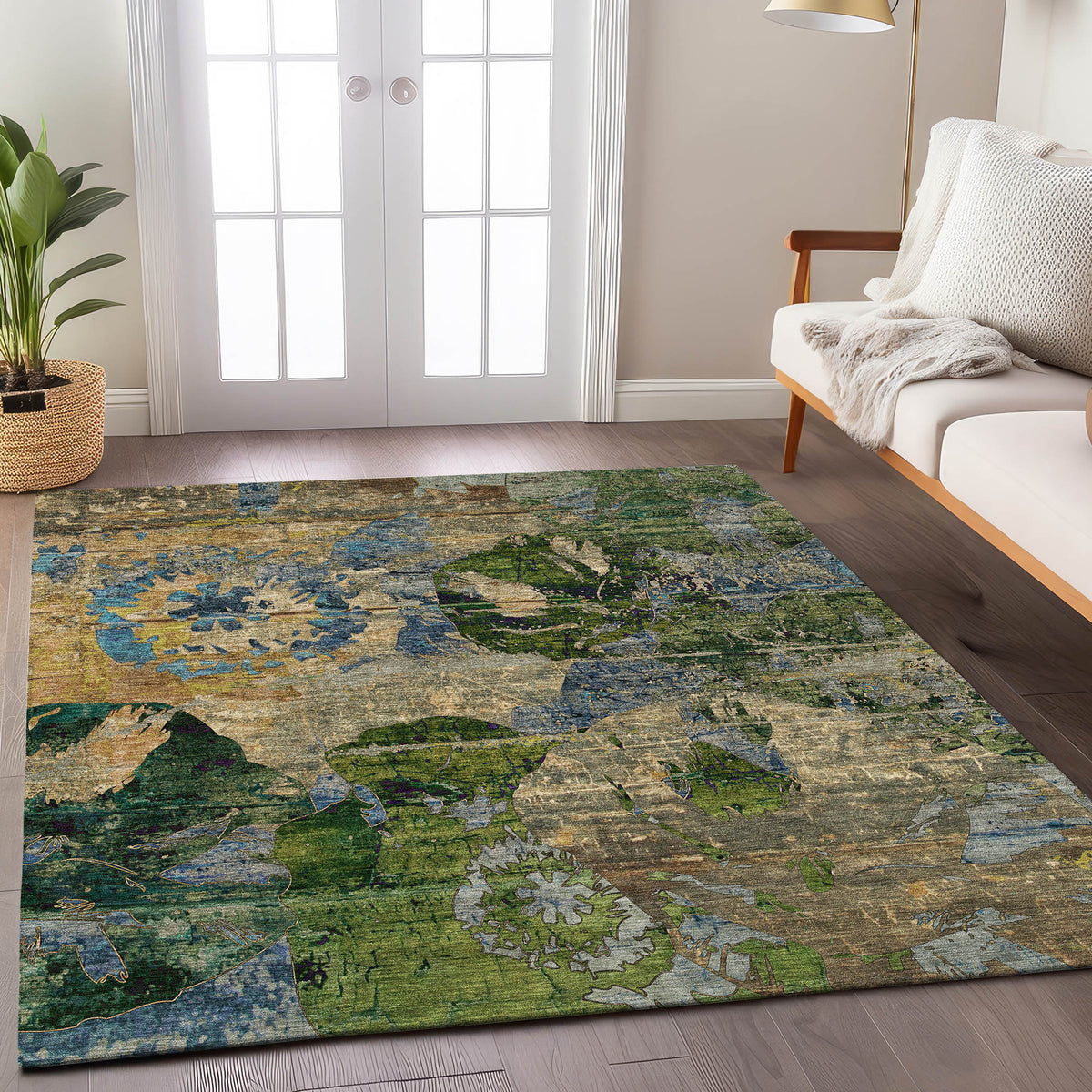 dalyn trevi tv15 taupe rug