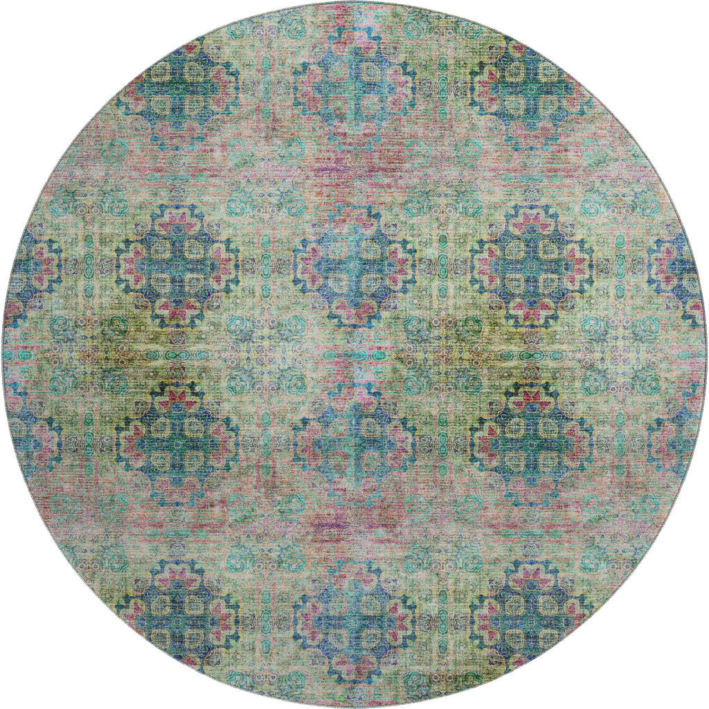 dalyn trevi tv16 green rug