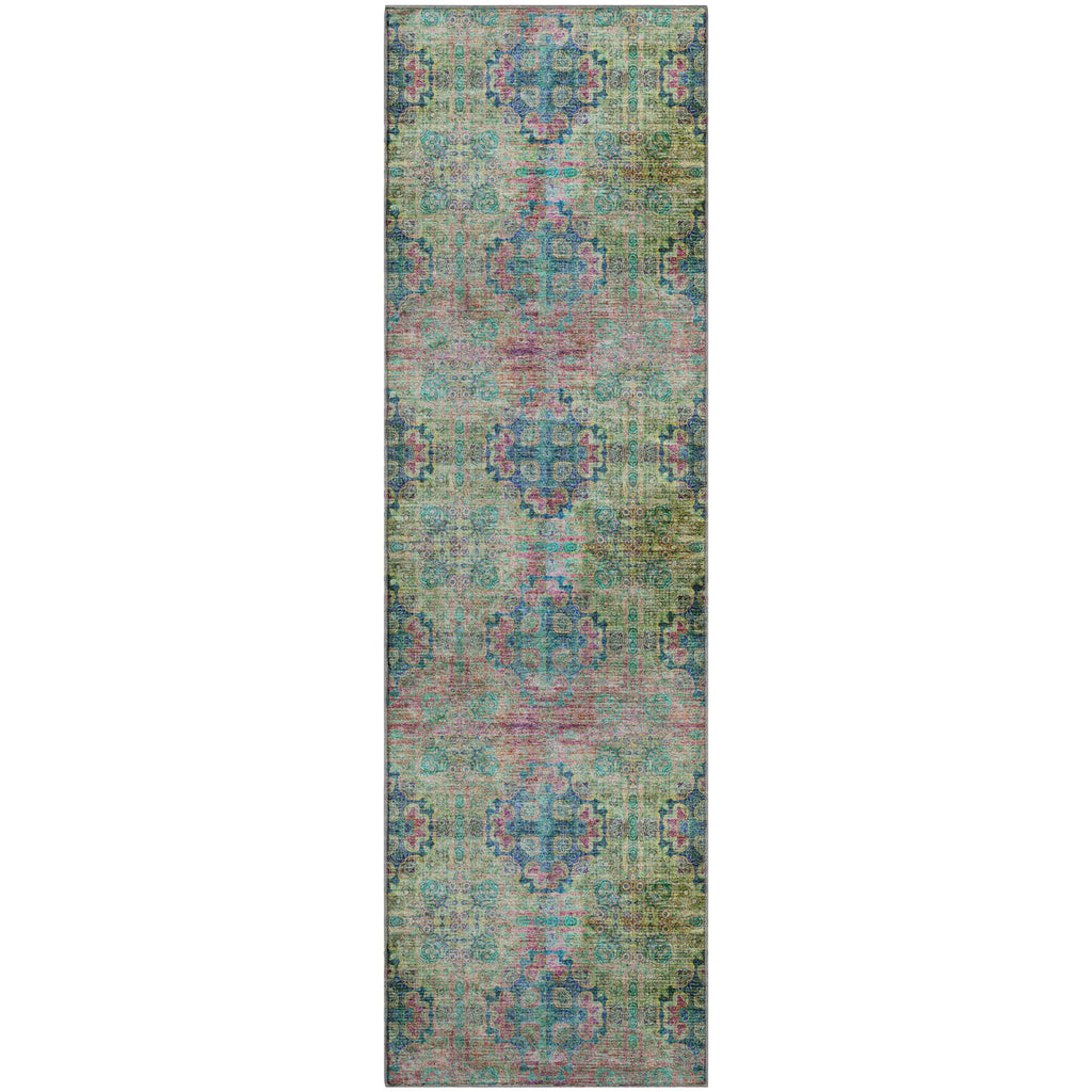 dalyn trevi tv16 green rug