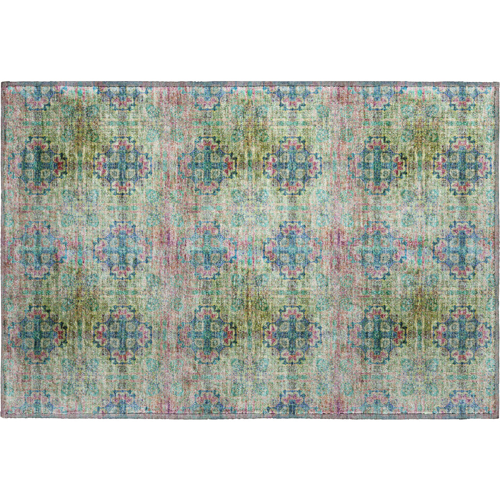 dalyn trevi tv16 green rug