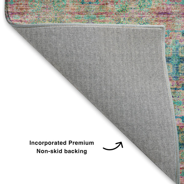 dalyn trevi tv16 green rug
