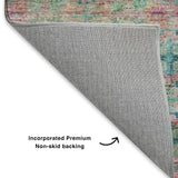 dalyn trevi tv16 green rug