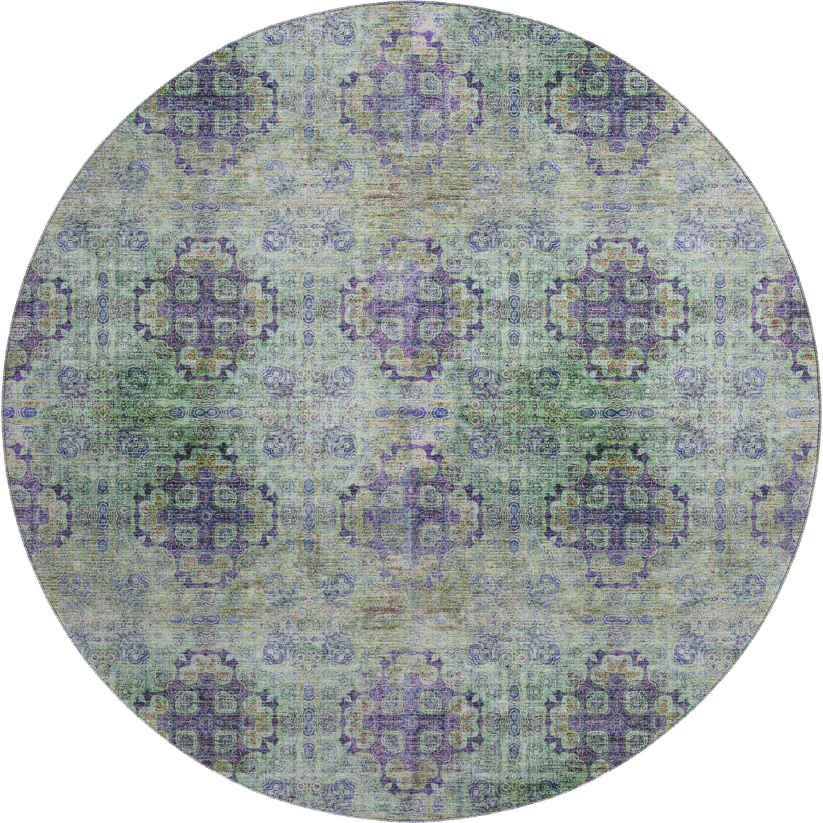 dalyn trevi tv16 purple rug