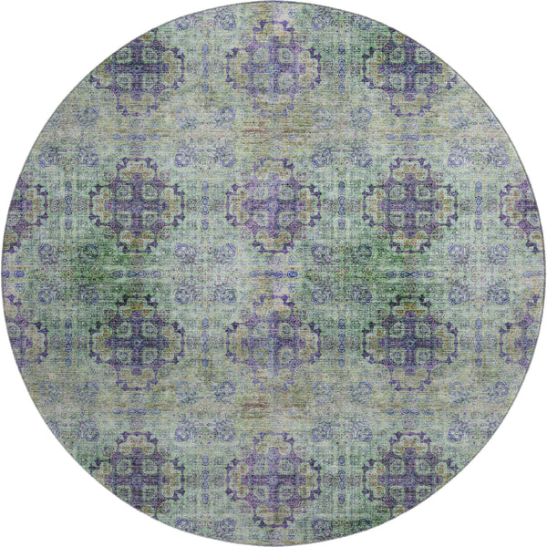dalyn trevi tv16 purple rug