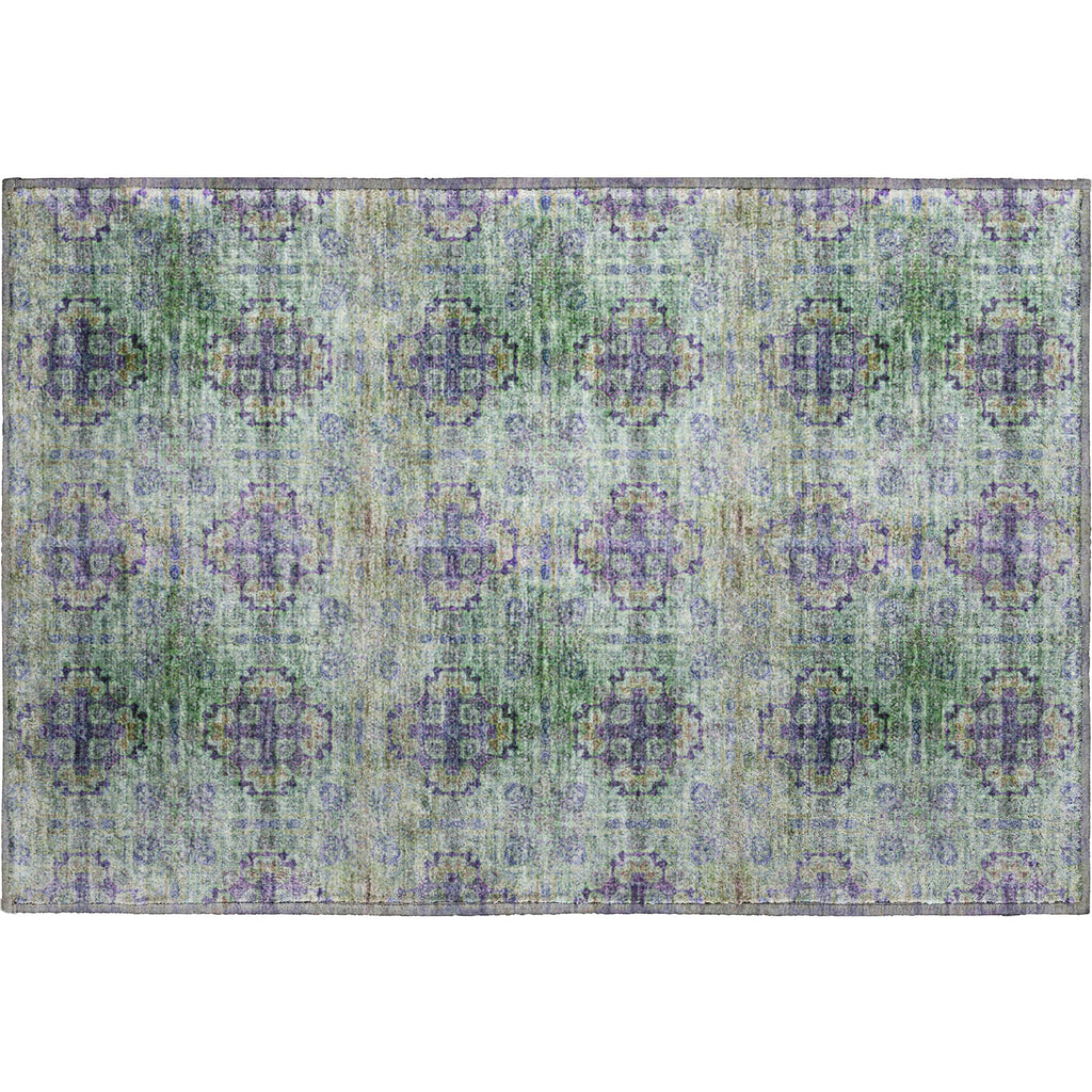 dalyn trevi tv16 purple rug