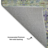 dalyn trevi tv16 purple rug