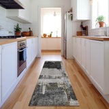 dalyn trevi tv18 gray rug