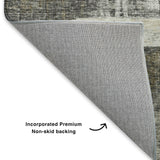 dalyn trevi tv18 gray rug