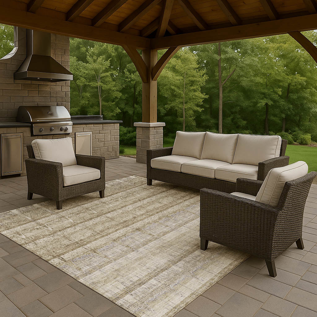 dalyn trevi tv19 taupe rug