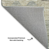 dalyn trevi tv20 taupe rug