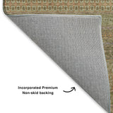 dalyn trevi tv3 khaki rug