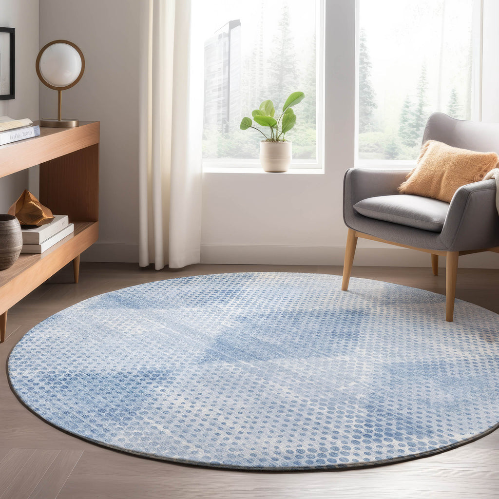 dalyn trevi tv4 blue rug