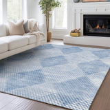 dalyn trevi tv4 blue rug