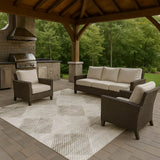 dalyn trevi tv4 gray rug