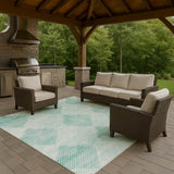 dalyn trevi tv4 teal rug