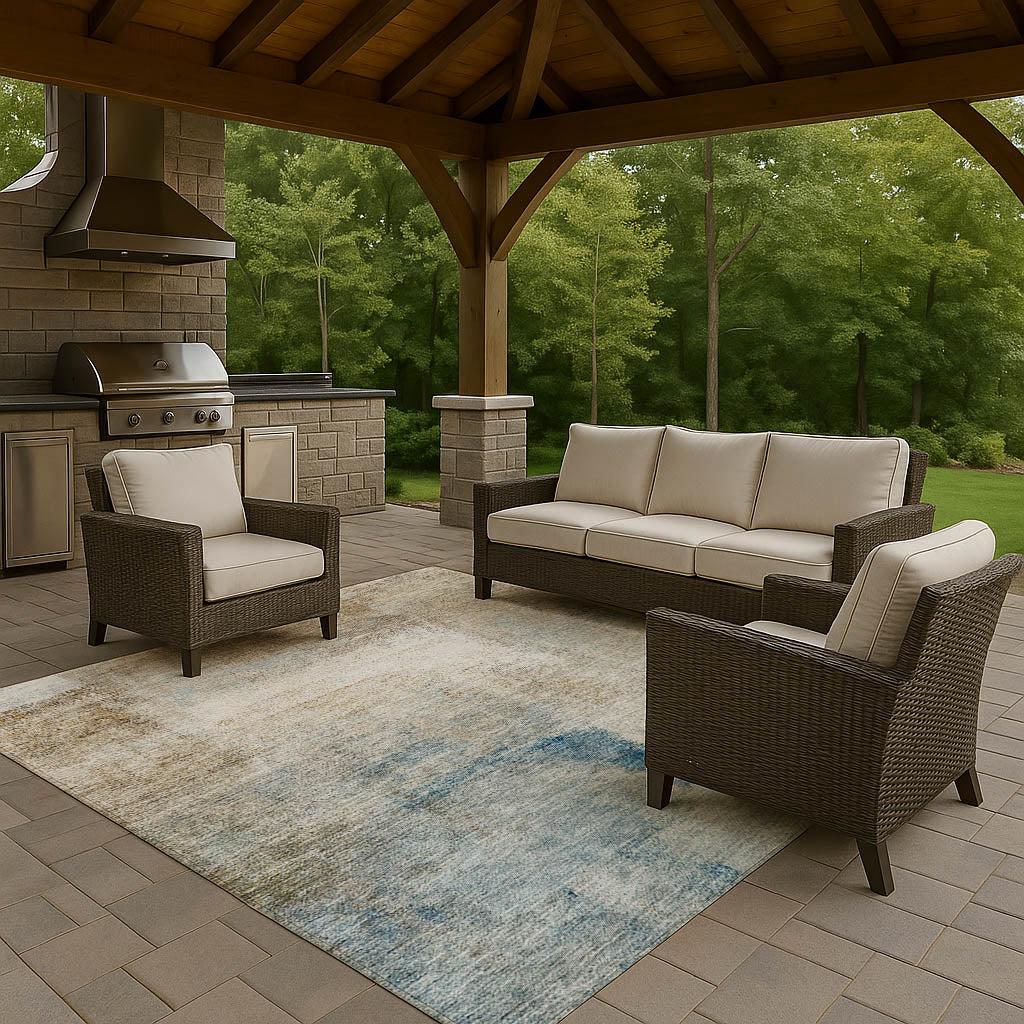 dalyn trevi tv5 taupe rug