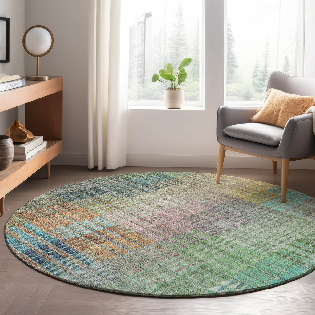 dalyn trevi tv6 green rug