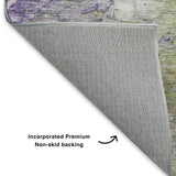 dalyn trevi tv7 aloe rug