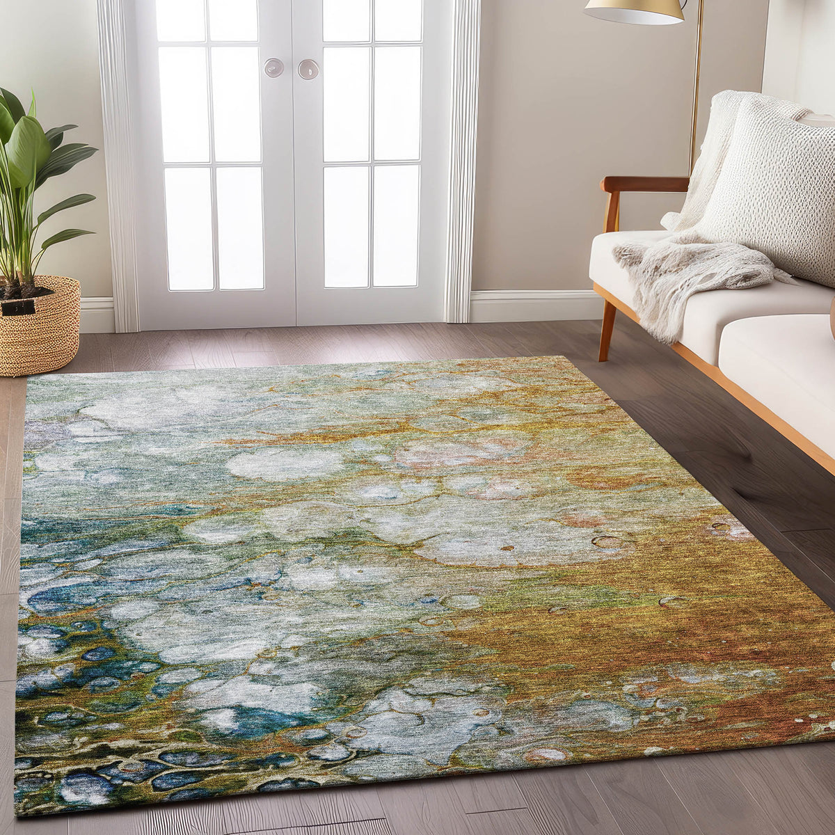 dalyn trevi tv7 paprika rug