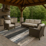 dalyn trevi tv8 black rug