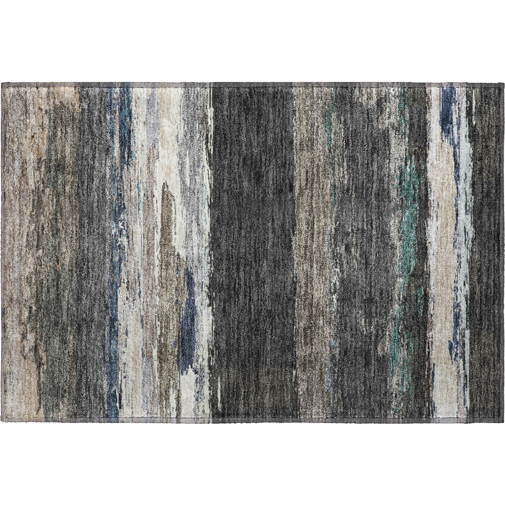 dalyn trevi tv8 black rug