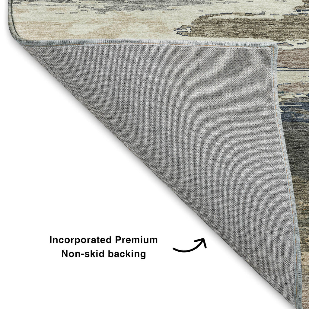 dalyn trevi tv8 black rug
