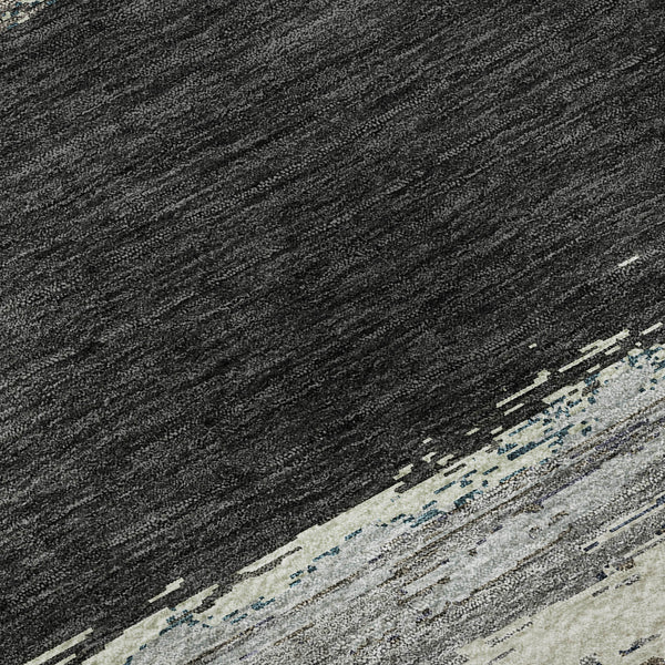 dalyn trevi tv8 black rug